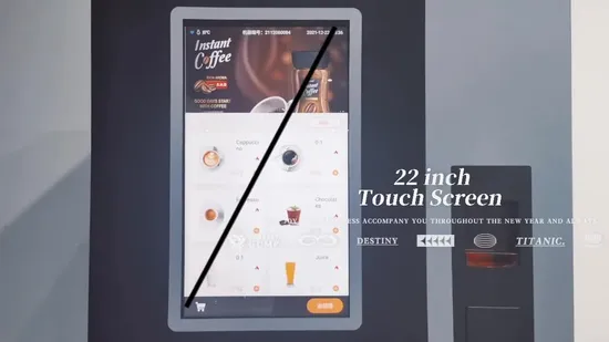 Distributeur automatique de café expresso grain à tasse