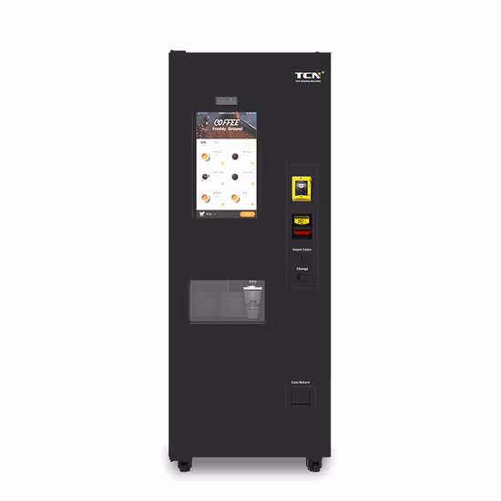Distributeur automatique de café Tcn, distributeur automatique de boissons et de collations à vendre